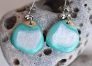 Pendientes óvalo gea