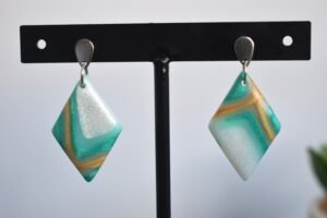 Pendientes Rombo Gea - Image 2