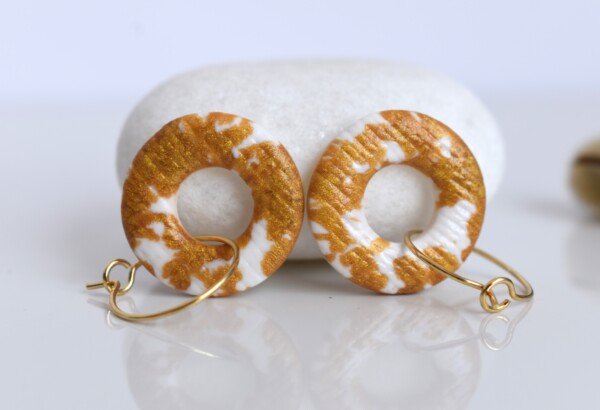 Pendientes Órbita Gold