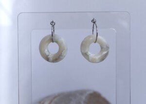 Pendientes Órbita Mármol - Image 3