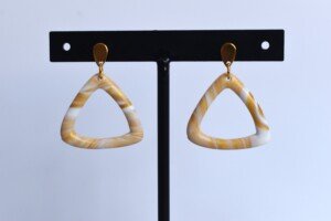 Pendientes Triángulo Gold - Imagen 2