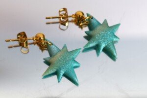 Pendientes Destello Verde - Image 3