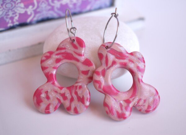 Pendientes Flor Hippie Rose Life