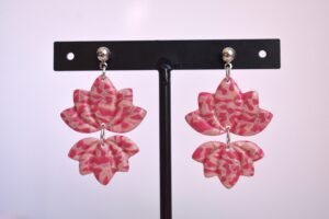 Pendientes Loto con Estampado Abstracto - Image 3