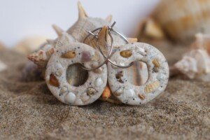 Pendientes Corola Marina