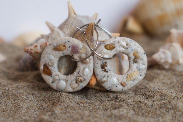 Pendientes Corola Marina