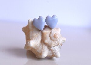 Pendientes Corazón Bahía - Image 2