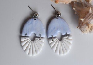 Pendientes Díptico Ovalado Bahía - Image 2