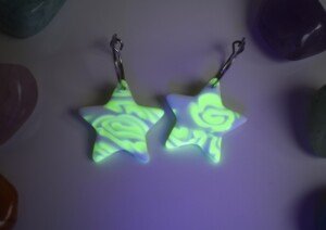 Pendientes Estrella Neón - Imagen 2