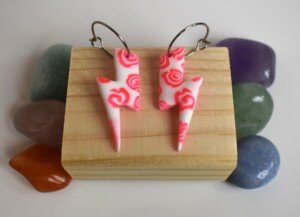 Pendientes Rayo de Neón